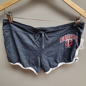 MLB Official Minnesota Twins Short Shorts NWT Women's Size Medium